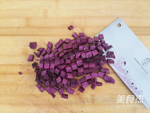 Purple Sweet Potato, Lotus Seed and Tremella Soup recipe