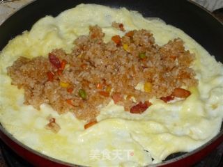 Self-entertainment---omelet Rice recipe