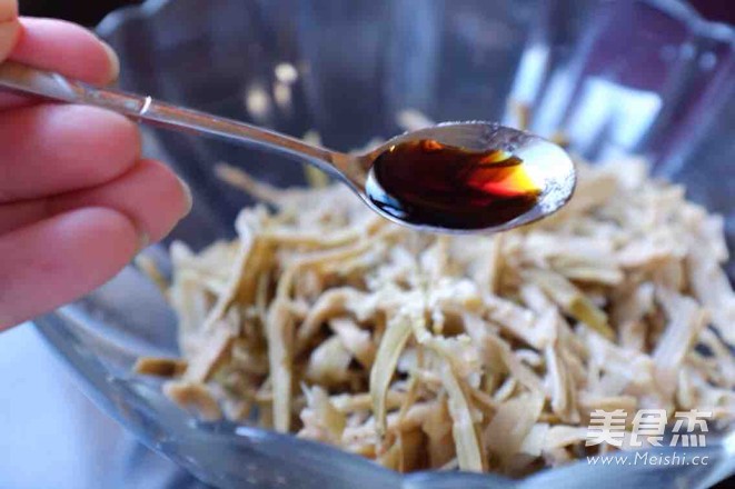 Sesame Oil Dried Bamboo Shoots recipe