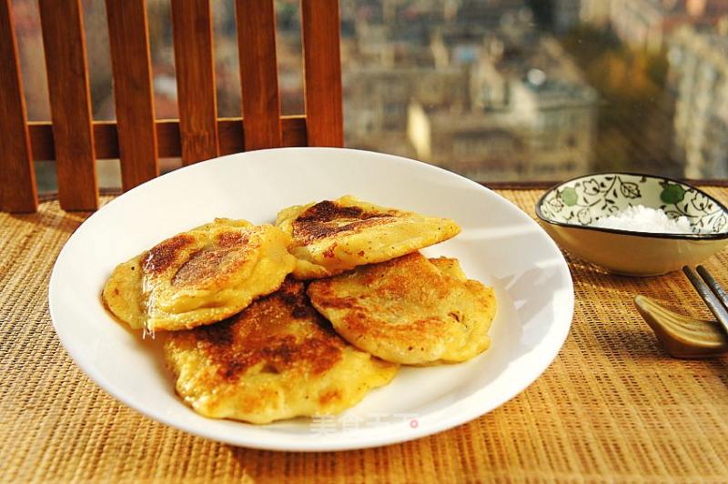 Pan Fried Sticky Bean Buns recipe