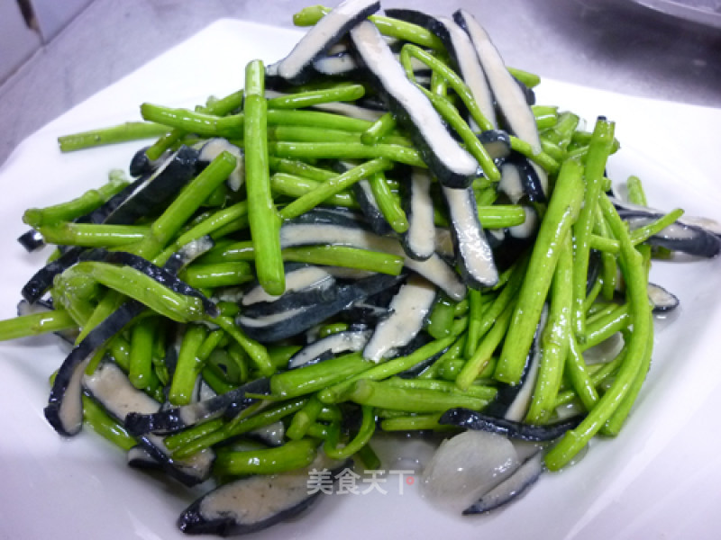 Stir-fried Wormwood with Wormwood recipe