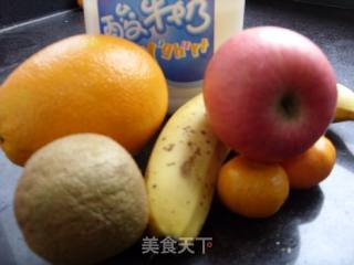 Give Yourself A Good Mood -------------- Orange Yogurt Fruit Cup recipe