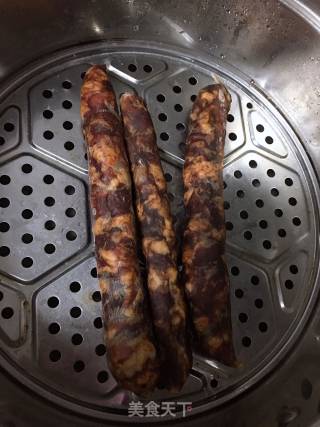 Steamed Sausage recipe