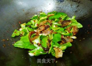 Stir-fried Jars of Meat with Green Peppers recipe