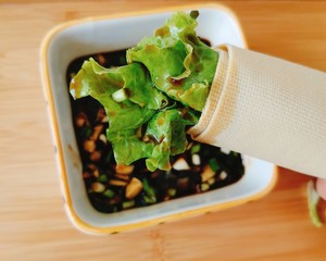 Bean Skin Lettuce Wraps recipe