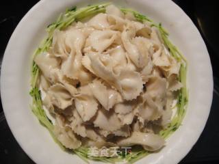 Twice-cooked Pork Topped with Butterfly Noodles recipe