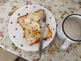 Toast Omelette Breakfast recipe