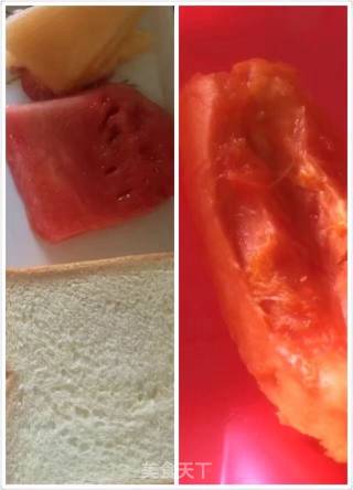 Watermelon Fruit Sandwich recipe