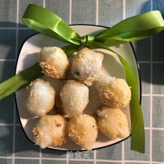 Glutinous Rice Cheese, Chocolate Balls recipe