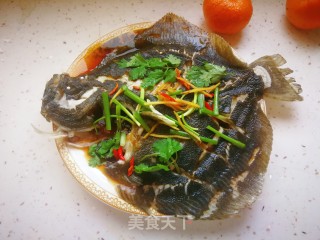 Turbot with Oyster Sauce recipe