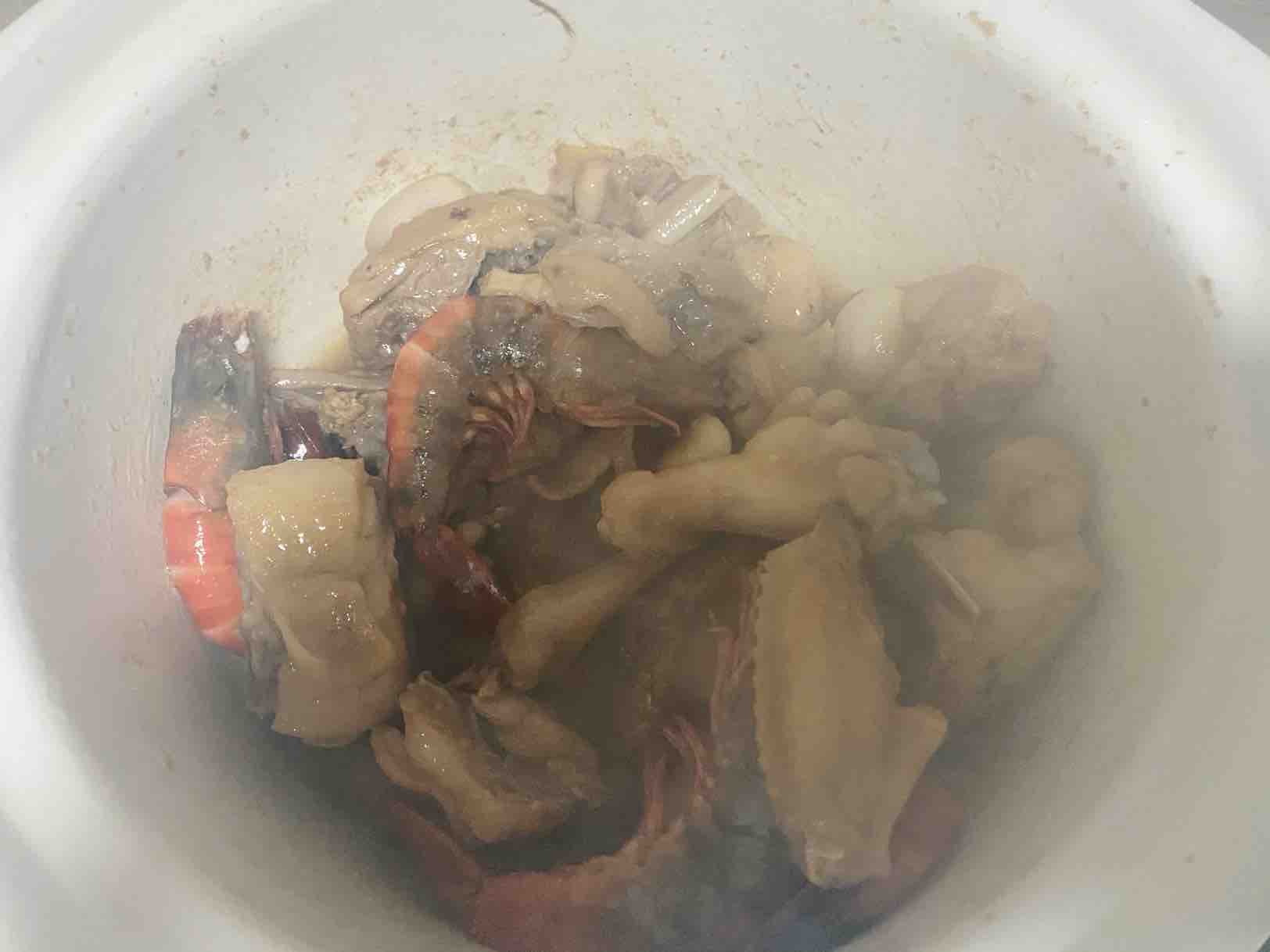 Seafood Chicken Pot recipe