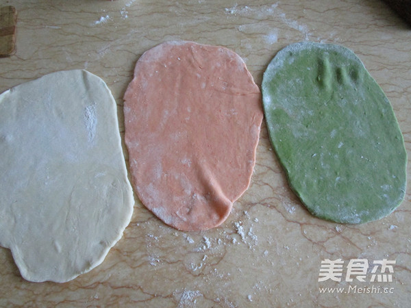 Three-color Dumplings recipe