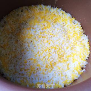 Gold and Silver Rice recipe