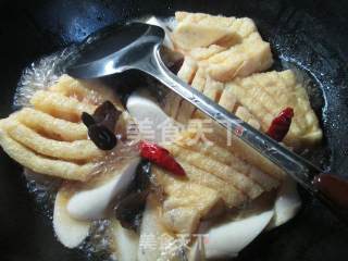 Black Fungus and White Boiled Orchid Tofu recipe