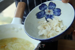 Youjia Fresh Kitchen: Lily Pumpkin Fresh Rice Porridge recipe