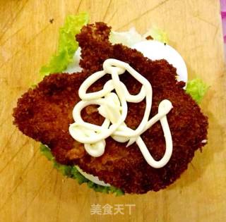 Chicken Chop Hamburger recipe