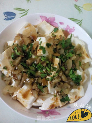 Mustard with Tofu recipe