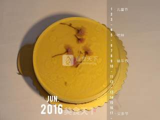 Oven-free Version-mango Cherry Mousse recipe