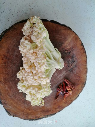 Stir-fried Bacon Cauliflower recipe