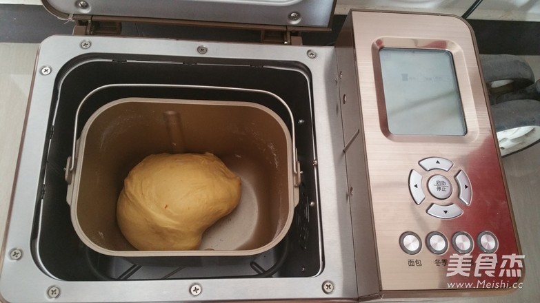 Pumpkin Coconut Bread from Dongling Wheat Tornado Bread Machine recipe