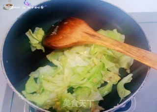 Fried Fried Dough Sticks with Cabbage recipe