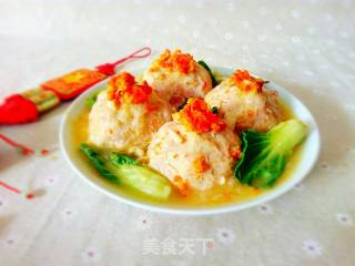 【yangzhou】crab Noodle Lion Head recipe