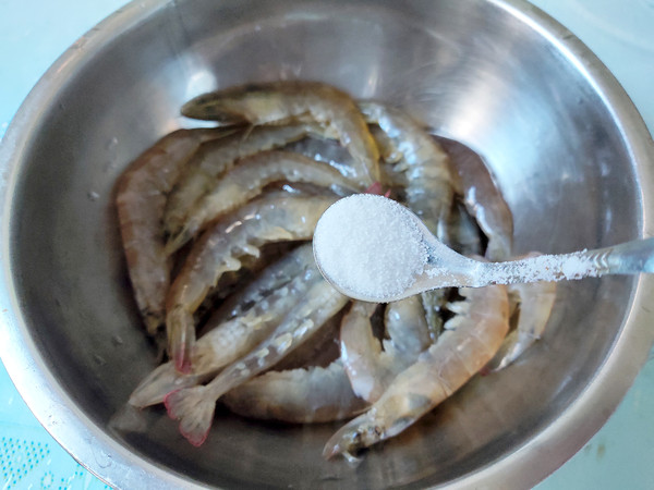 Air Fryer Version Salt and Pepper Shrimp recipe