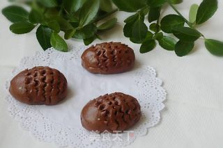 Cocoa Hedgehog Custard Bun recipe