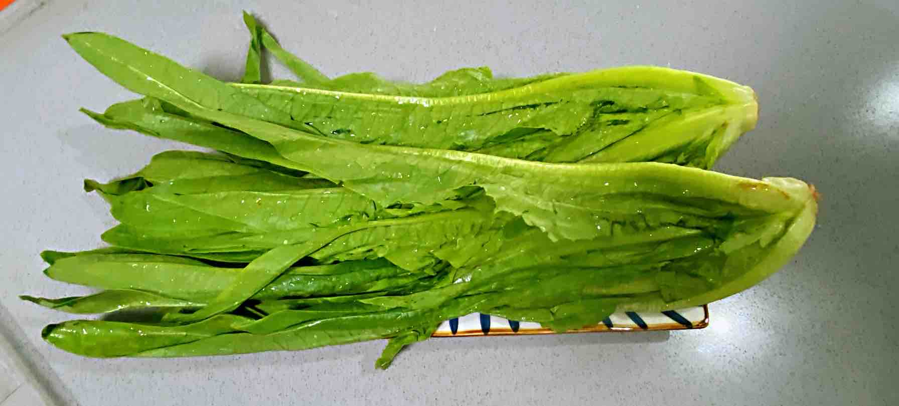 [recipe for Pregnant Women] Lettuce with Tempeh and Dace in Oil, Fresh and Fragrant, recipe