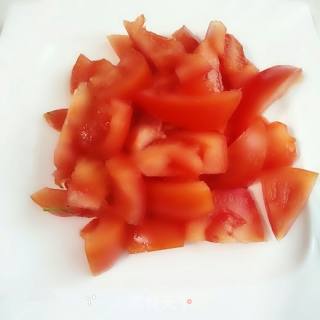 Super Simple and Delicious Scrambled Eggs with Tomatoes recipe