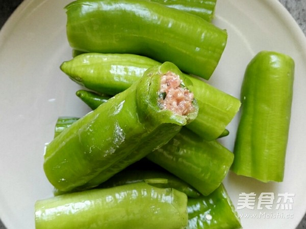 Stuffed Green Peppers with Meat-under Food recipe