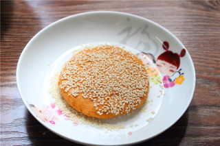 Sesame Sweet Potato Cake recipe