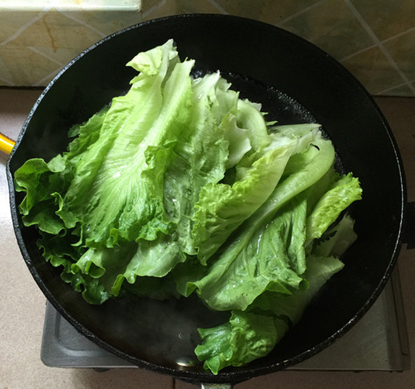 Lettuce in Oil recipe