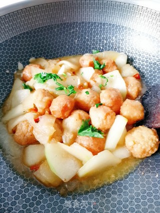 Winter Melon Roasted Lotus Root Meatballs recipe