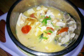 Yellow Thorn Fish Stewed Tofu recipe