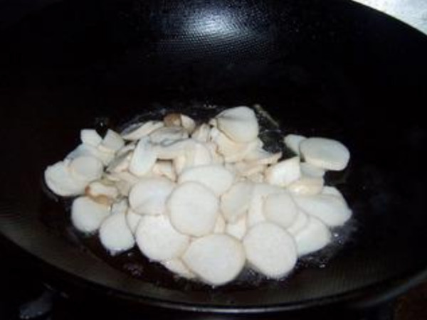 Pleurotus Eryngii in Abalone Sauce recipe