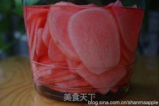 Vinegar Radish recipe