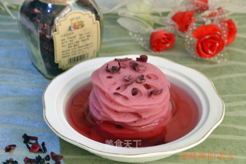 Fruit Rum Lotus Root Slices recipe