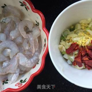 Fried Eggplant with Shrimp recipe