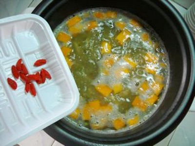 Lily Pumpkin Mung Bean Soup recipe