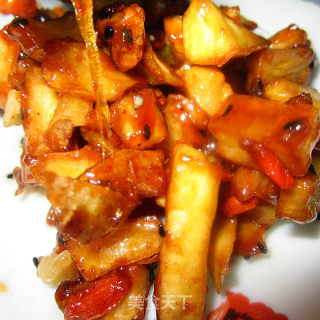 Shredded Sweet Potatoes recipe