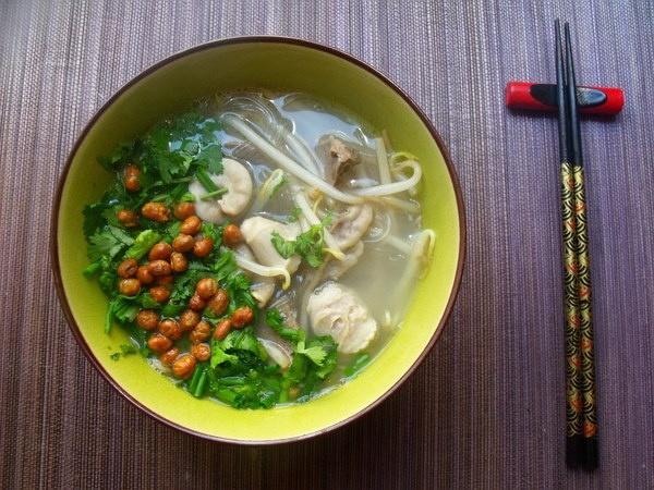 White Soup Rice Noodles recipe