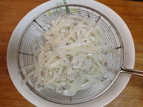 Whitebait Scrambled Eggs recipe