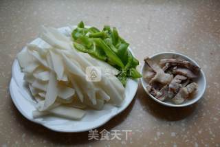 Chayote Stir-fried Pork recipe