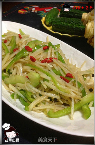 Xiancaoge Private Kitchen (vegetable Greenhouse)--spicy and Sour Sweet (three-flavor Potato Shreds) recipe