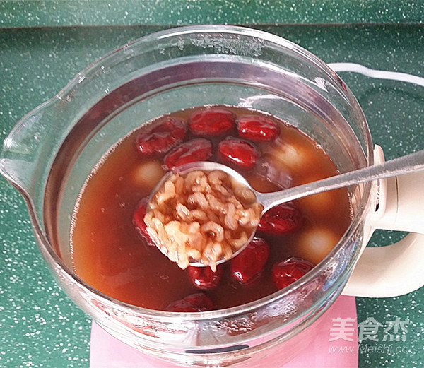 Brown Sugar, Longan and Red Date Soup recipe