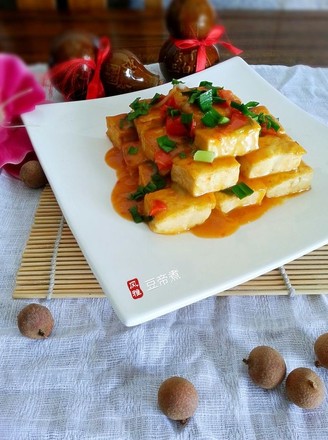 Sweet Not Spicy Tofu recipe