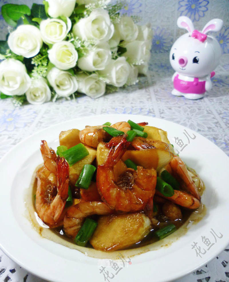 Headless Shrimp Roasted Rice White recipe