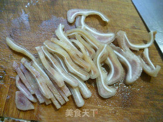 Garlic Scallion Fragrant Dried Pork Ears recipe