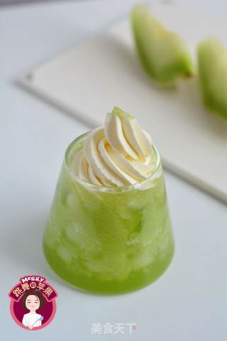 Snow Top Cantaloupe Ice Drink recipe